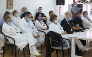 Foto: Dž. K. / Radiosarajevo.ba / Press konferencija u Općoj bolnici